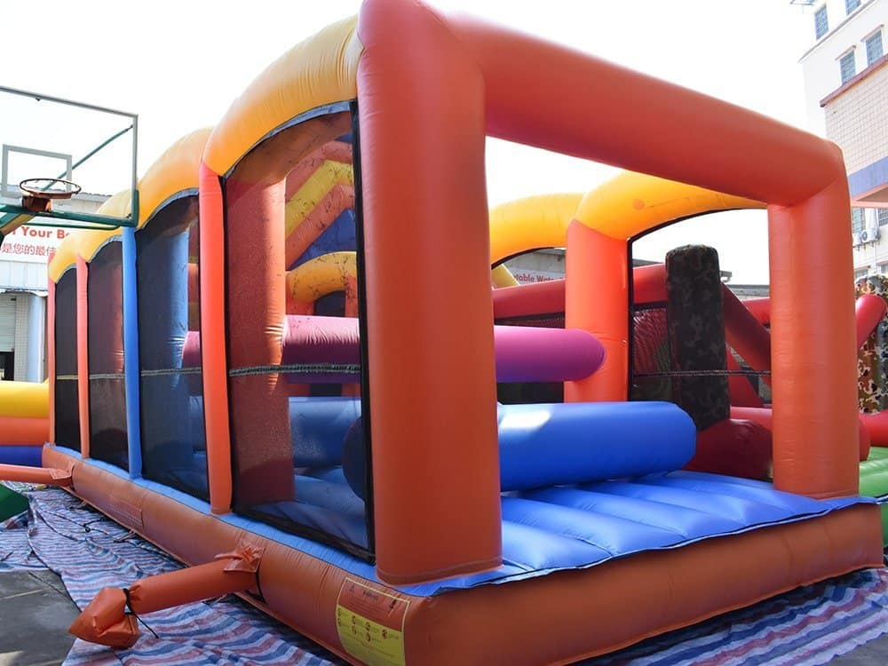 Parc à thème gonflable à gonflage continu à vendre - Obstacle-24
