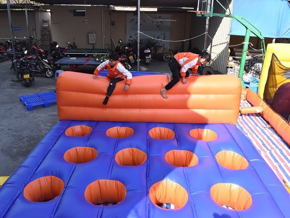 Parcours d'obstacles gonflable Insane 5 km à vendre – Obstacle-39