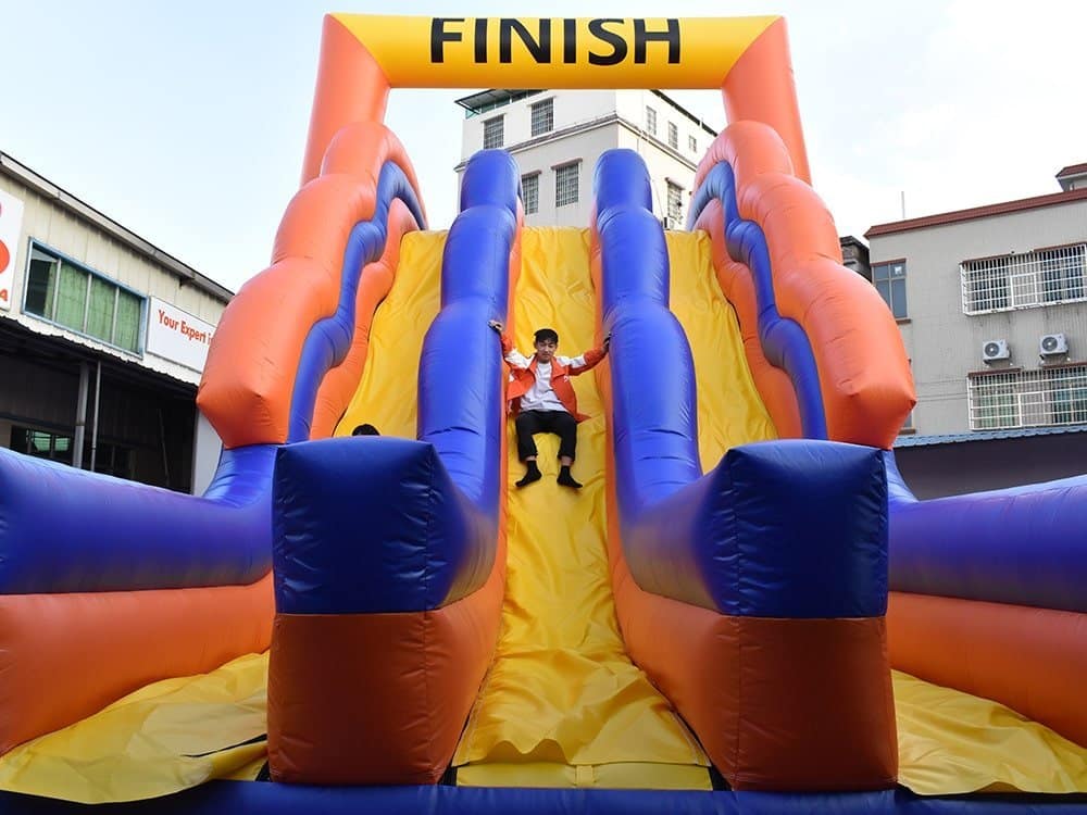 Course d'obstacles gonflable 5 km certifiée CE Bouncia - Obstacle-40