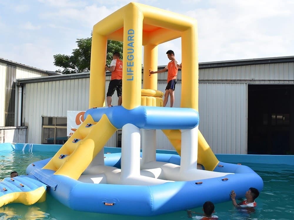 Équipement d'aquaparc commercial pour la sécurité du parc aquatique — Guard Tower 01