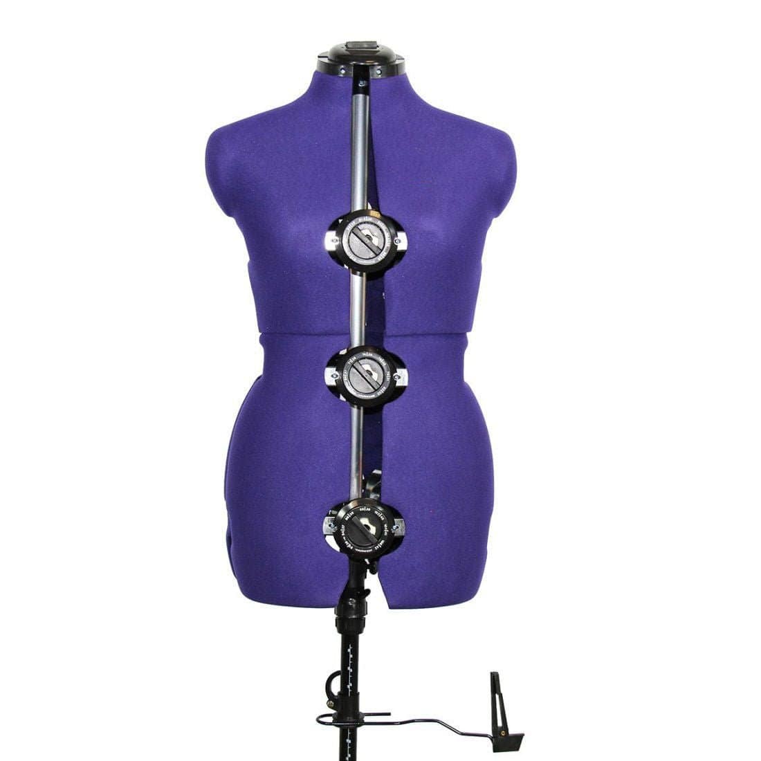 Mannequin de couture réglable Signature Violet – 32 à 54 (Tailles XS à L) – Image 3