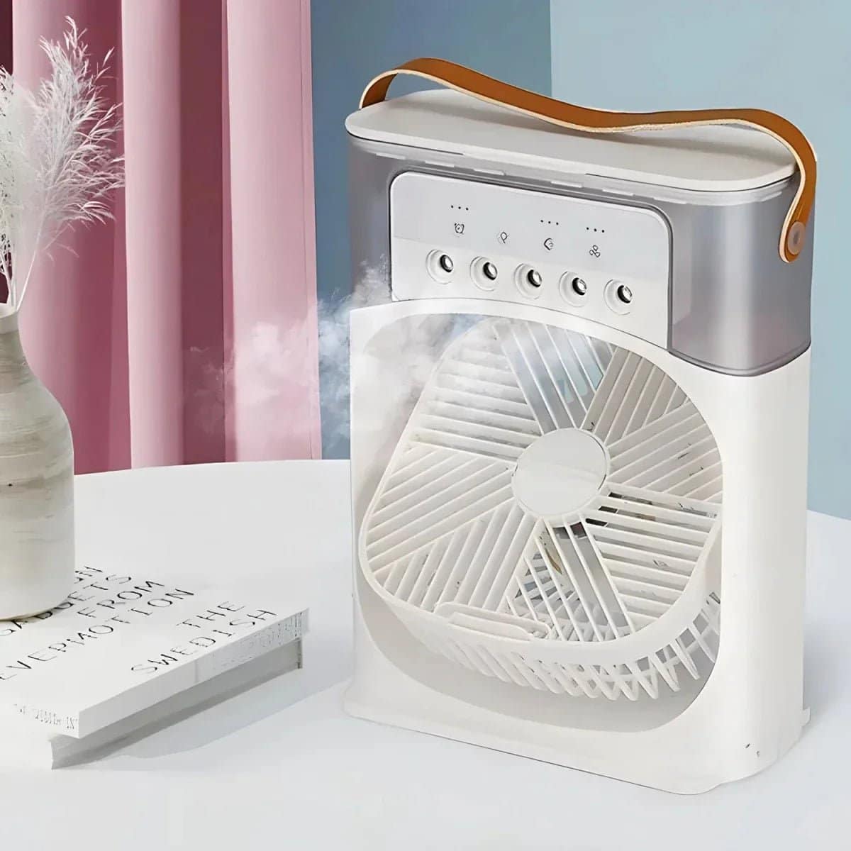 Ventilateur Rafraîchisseur USB – Humidificateur d'Air Portable Rechargeable – Image 4