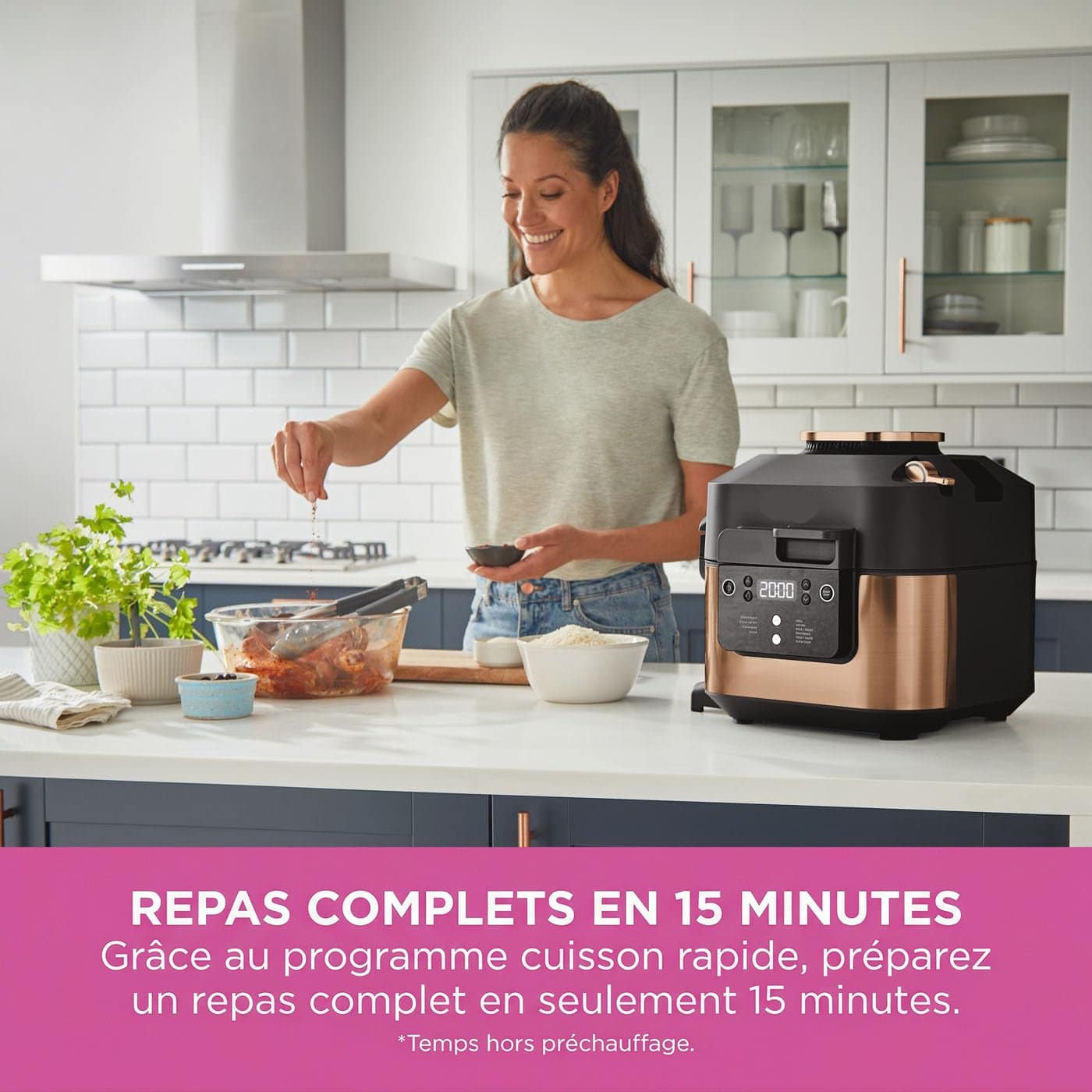 Multicuiseur Air Fryer 10-en-1 – 5,7L, Cuisson Rapide – Image 3