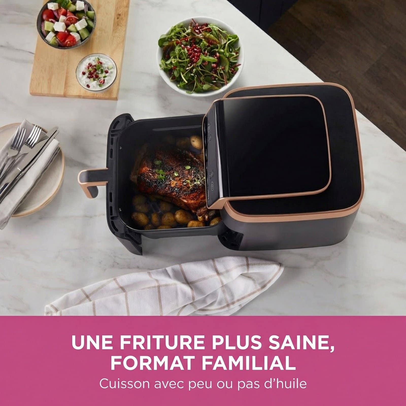 Air Fryer 6,2L – Friteuse Sans Huile Grande Capacité – Image 2