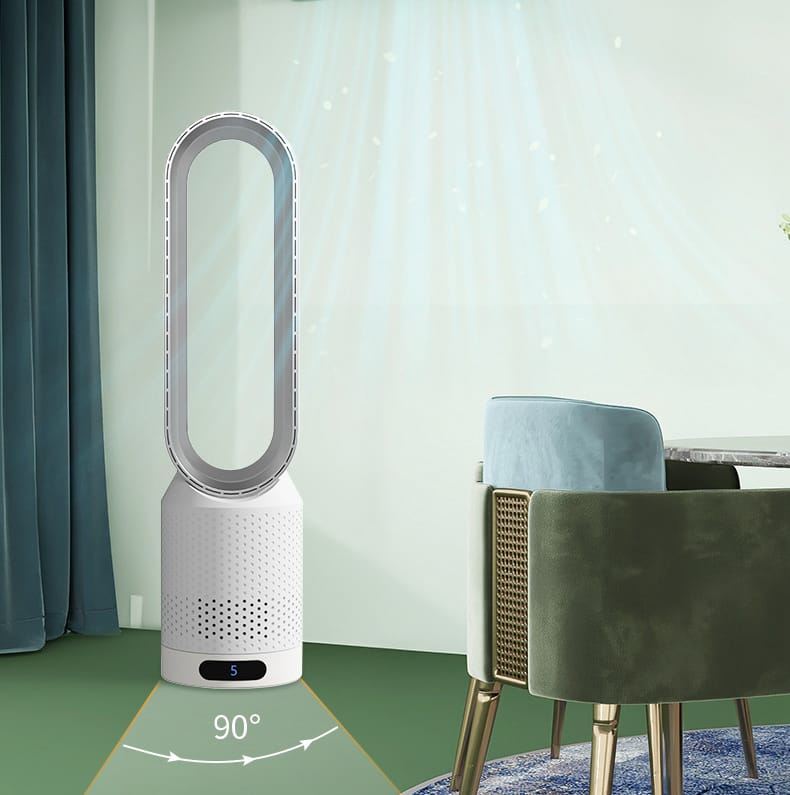 Rafraîchisseur d'Air 3-en-1 Sans Pales avec Purificateur – Image 9