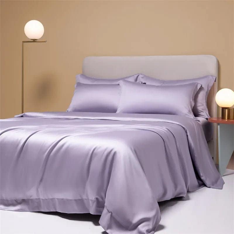 Housse de Couette Rafraîchissante en Fibre de Bambou – Parure de Lit Été (+ 2 Taies) – Image 2