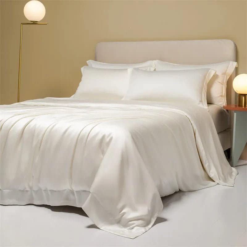Housse de Couette Rafraîchissante en Fibre de Bambou – Parure de Lit Été (+ 2 Taies) – Image 13