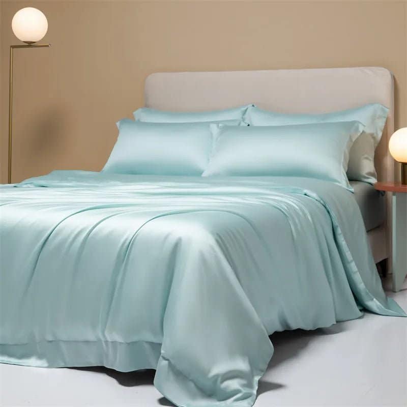 Housse de Couette Rafraîchissante en Fibre de Bambou – Parure de Lit Été (+ 2 Taies) – Image 10